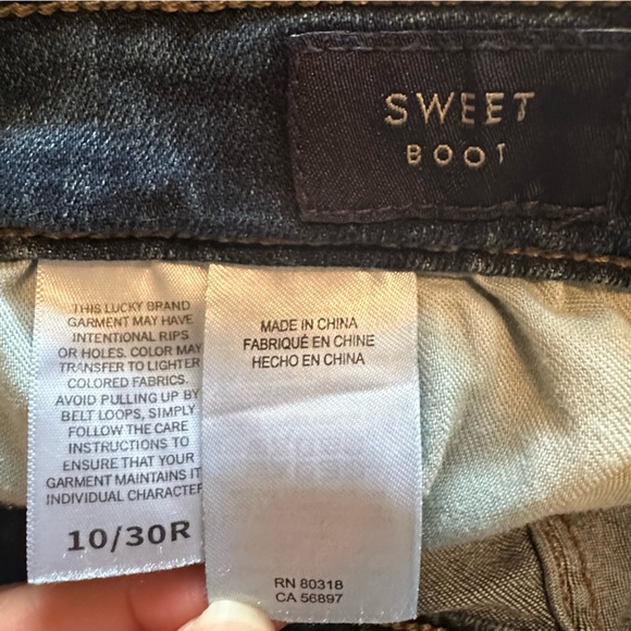 Lucky Brand Sweet Boot Mid-Rise Jeans - Picture 7 of 8